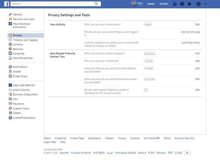 Lock down your Facebook privacy settings.