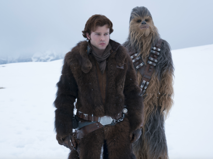 9. "Solo: A Star Wars Story"