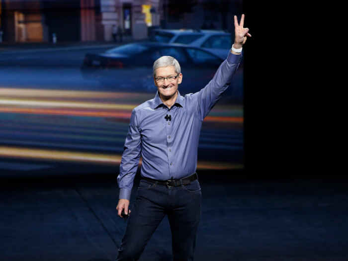 9. "All Apple employees now get standing desks — and Tim Cook has said he believes 