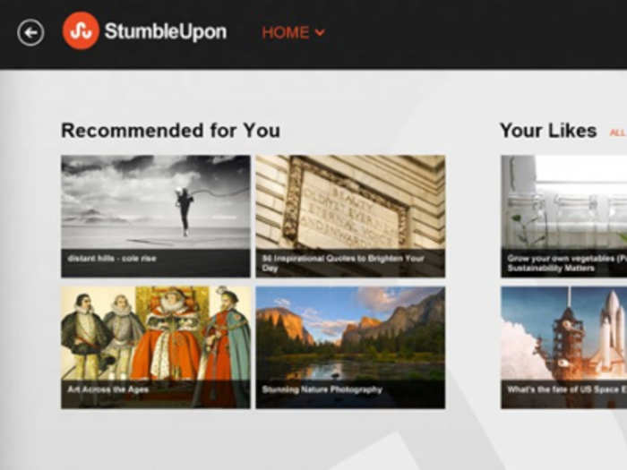 5. StumbleUpon