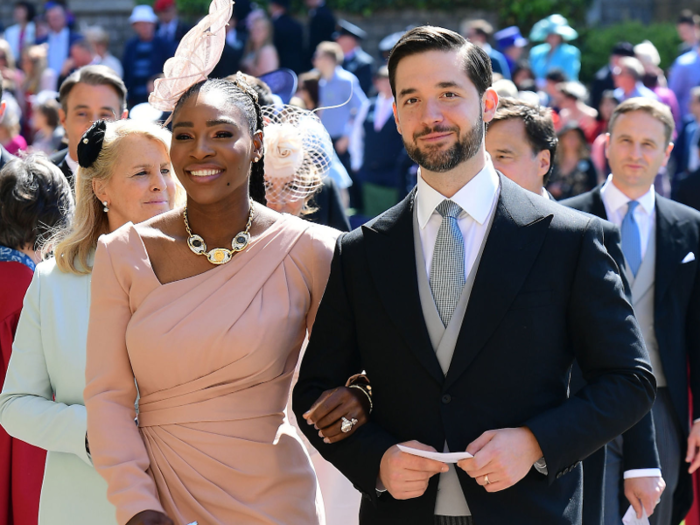 Less than a year later, Williams and Ohanian attended one of the only weddings on Earth more extravagant than their own —  the wedding of Prince Harry to Ms. Meghan Markle at St George