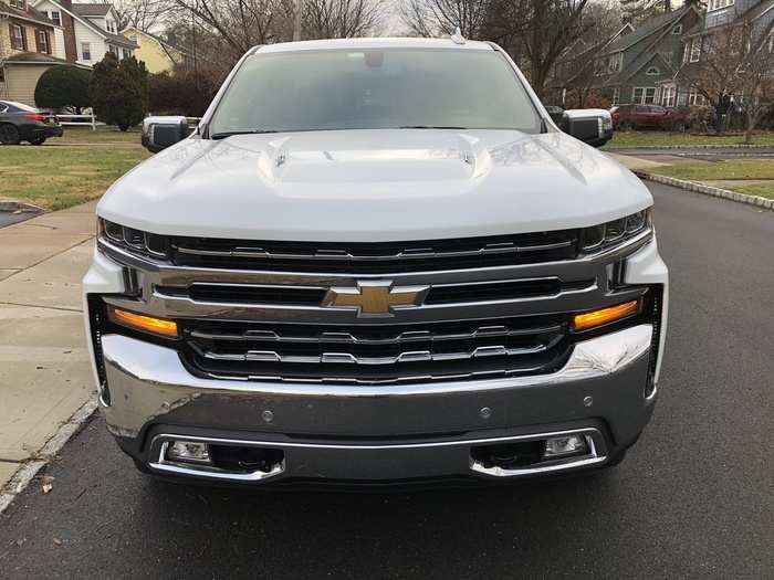 The Silverado is also crammed with driver assist features, including parking aids, lane-change alerts, blind-spot monitoring, and a cross-traffic warning when backing up.