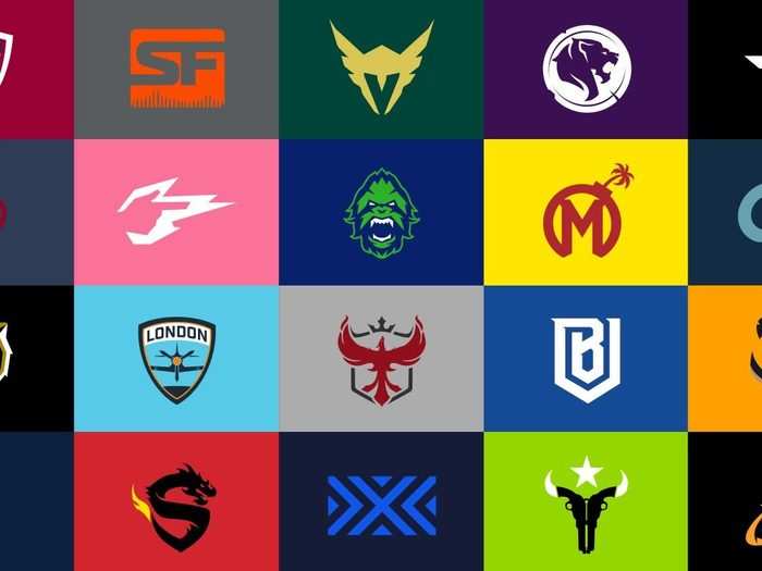 The teams and investors that make up the Overwatch League