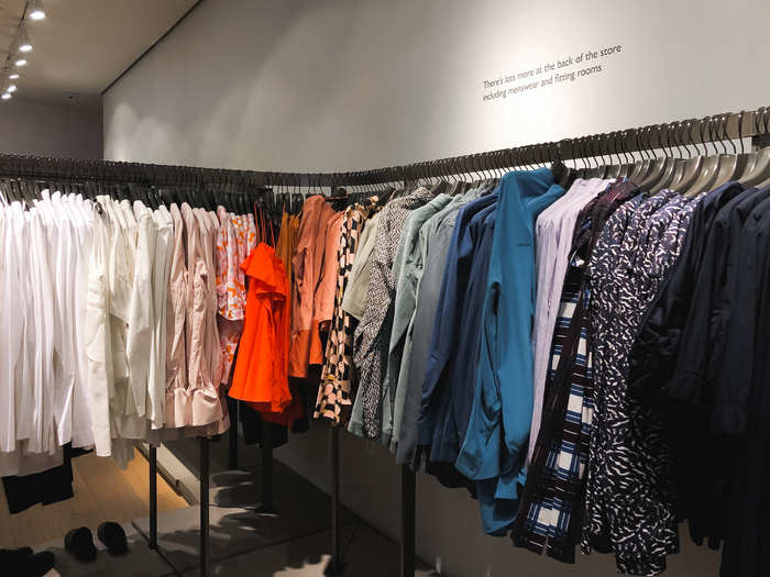 The clothes may be less expensive at H&M, but the store also is overwhelming to shop at because of all the excess inventory, and the quality isn