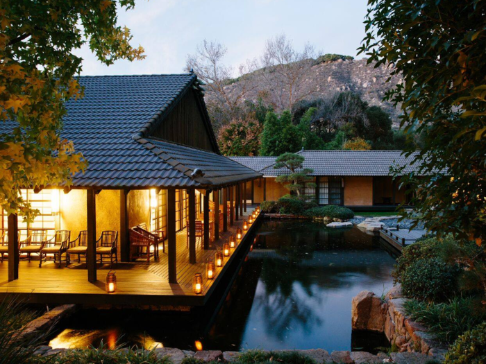 Another key Golden Door experience is the "labyrinth," where guests are instructed to use breath work and visualization to "let go of what