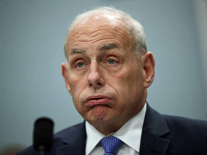 In a wide-ranging interview with the Los Angeles Times, outgoing White House chief of staff John Kelly said there is no actual wall, and the administration