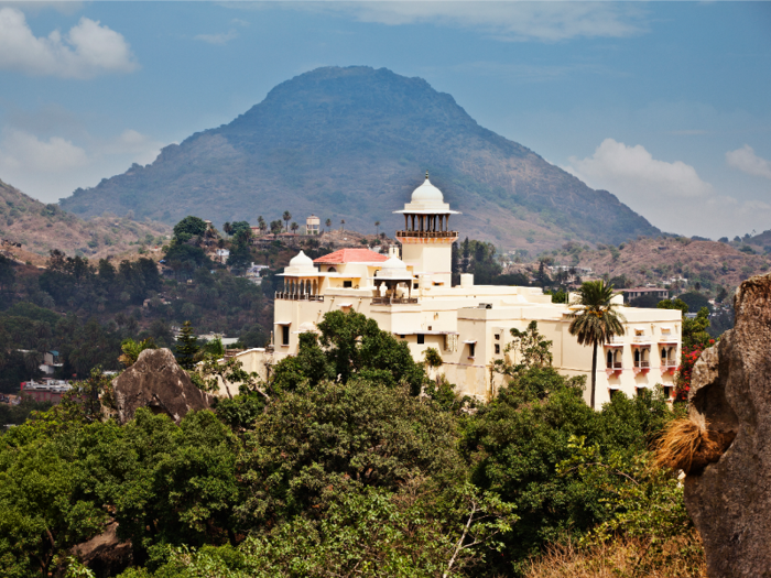 ... and Jaipur House, a luxurious summer retreat in Mount Abu, more than 300 miles from Jaipur, that