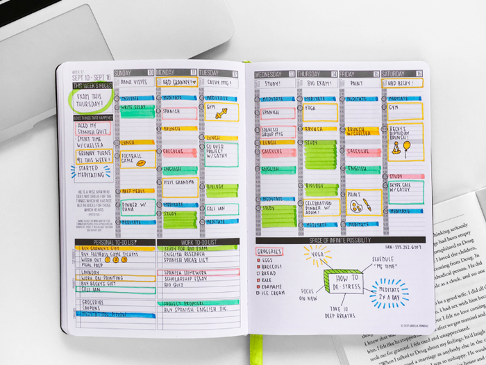 The best planner for setting goals