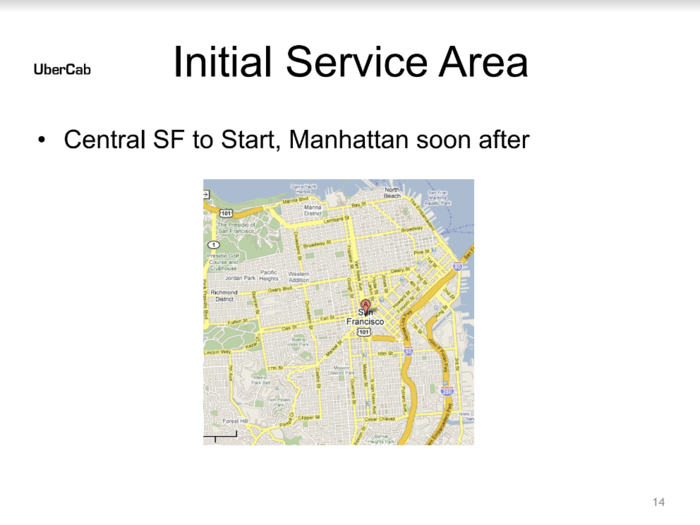 After central San Francisco, Uber now operates in 60+ countries around the world.