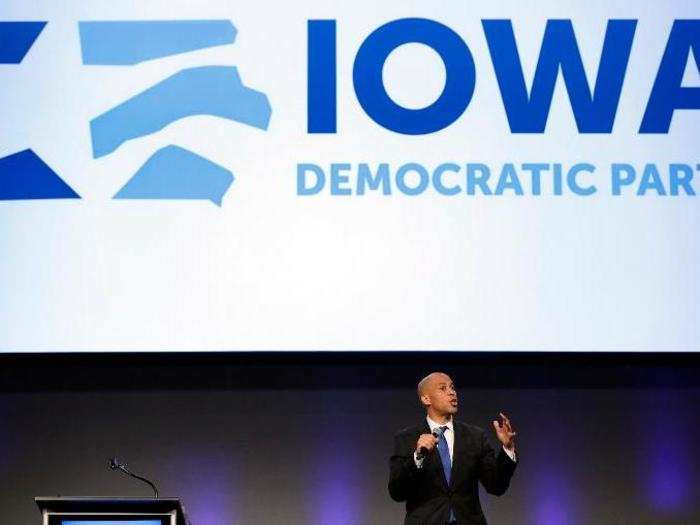 Iowa Democratic Party Fall Gala — Late October or early November 2019.