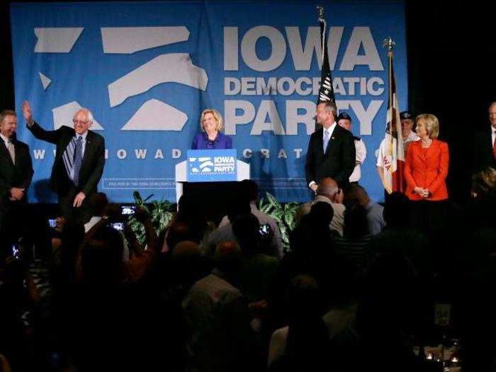 Iowa Democratic Party Hall of Fame Dinner — late June or early July 2019.