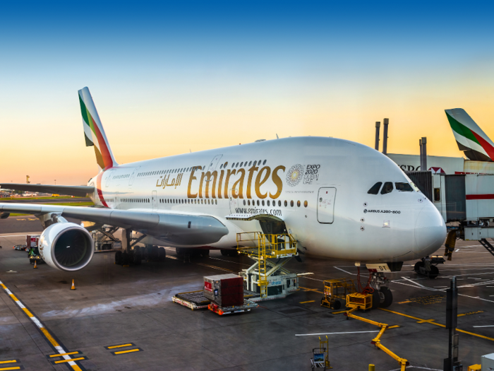 9. Over the past 20 years, Emirates has emerged as a major power in the world of commercial air travel. The airline, known for its elite service, also has an impressive safety record. The airline has suffered only one hull-loss incident in its 31-year history.