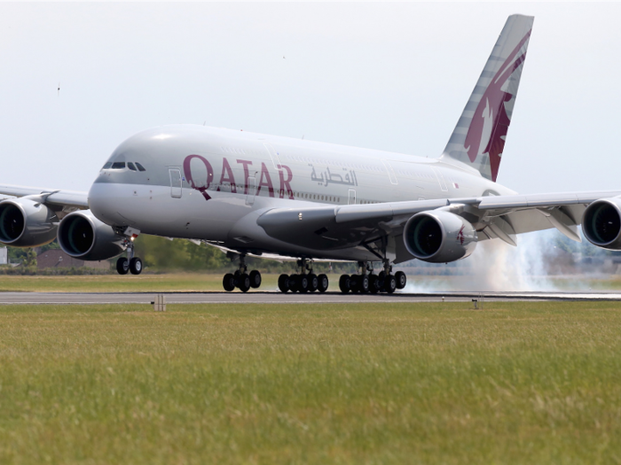 15. Founded in 1993, Qatar Airways has developed into one of the airline industry