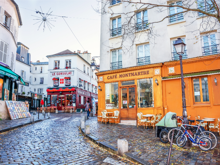 The neighborhood of Montmartre, which sits on a hill overlooking Paris, is one of the most popular neighborhoods of the city for tourists ...