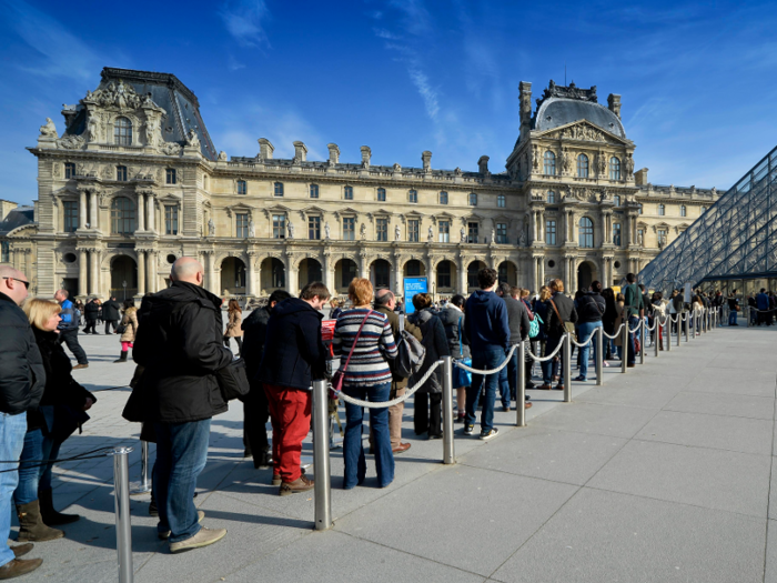 So if you intend to visit the museum, prepare to wait.