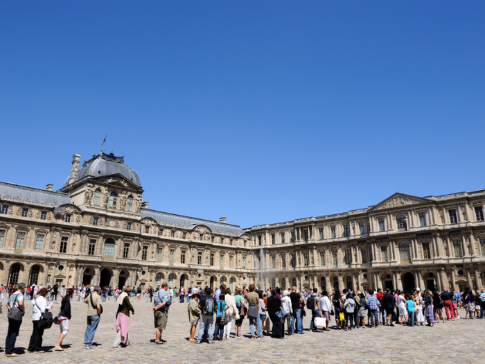 But more than 8 million people visited the museum in 2017, and the lines to get in certainly reflect that number.