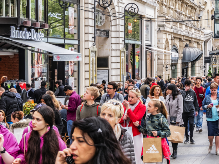 But most locals avoid the Champs Élysées at all costs because of the hordes of tourists.