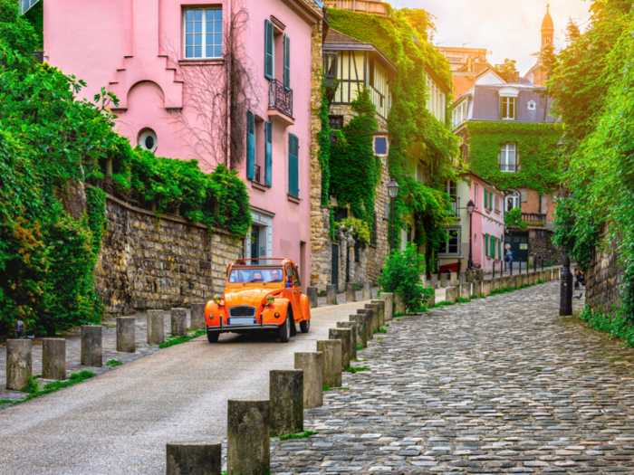 ... and charming cobblestoned streets.