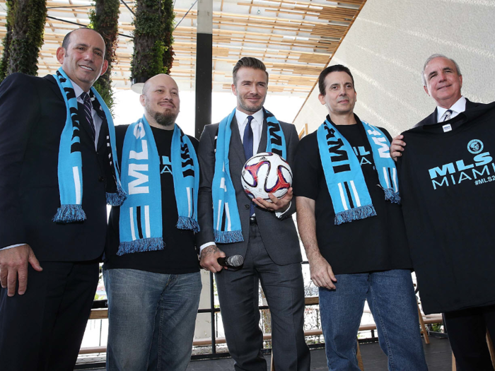 He is now a majority owner of Inter Miami, an MLS expansion franchise slated to begin playing in the league by 2020.