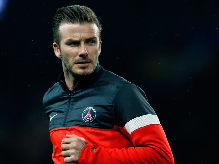 After his time with the LA Galaxy came to an end, Beckham signed a five-month deal with Paris St-Germain and immediately committed to donating his entire salary to a children