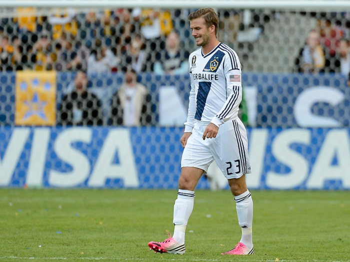 Beckham agreed to a five-year deal with the LA Galaxy of the MLS for what was widely reported to be for $250 million in January 2007.