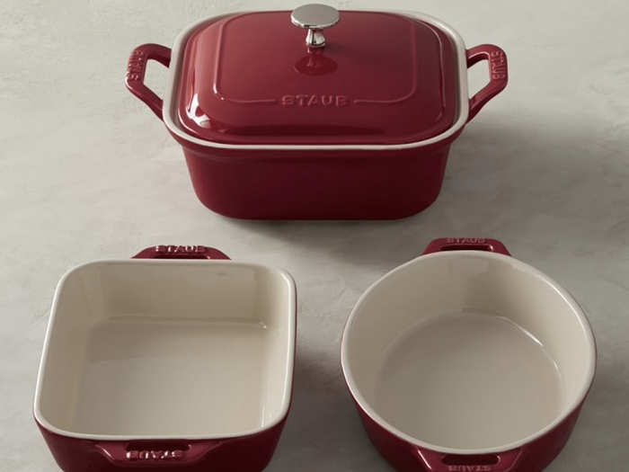 Staub Ceramic Stoneware 4-Piece Set