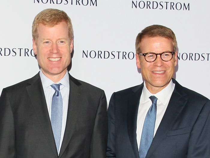 Erik Nordstrom worked for his older brother in various positions at the company as the two rose through the ranks together.