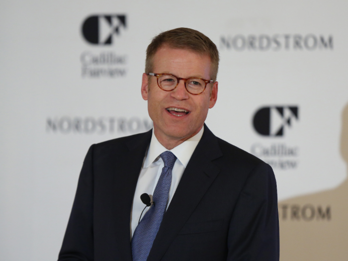 Blake Nordstrom became co-president in 1995, but began working in the family business when he was about 11 years old. His first role with the company was in the stockroom.