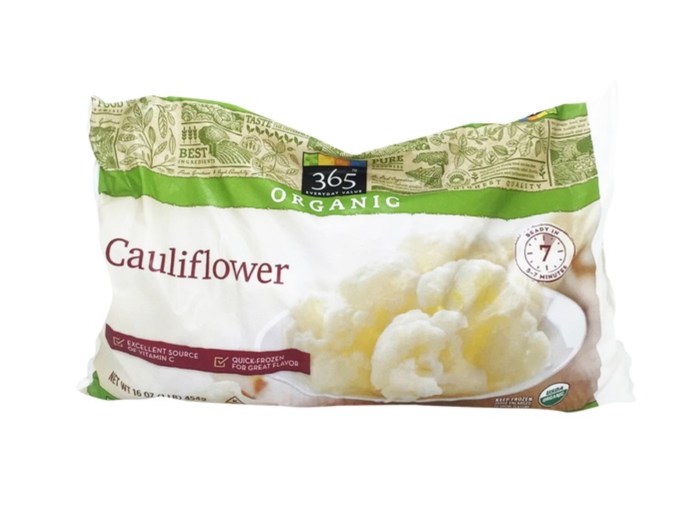 Buy: 365 Everyday Value organic frozen cauliflower