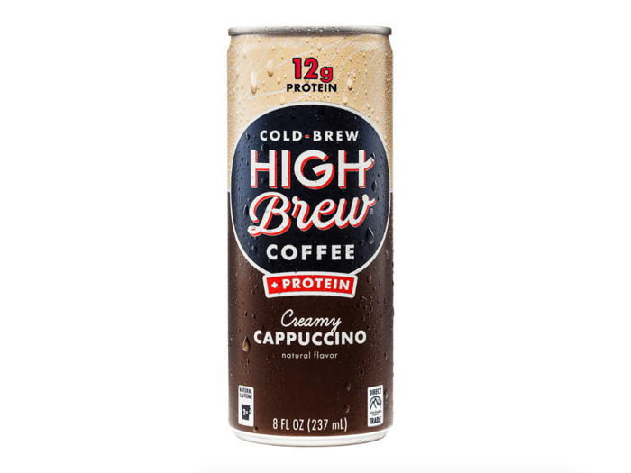 Buy: High Brew creamy cappuccino plus protein