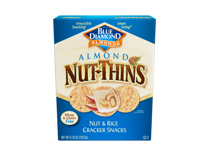 Skip: Blue Diamond Nut Thins crackers