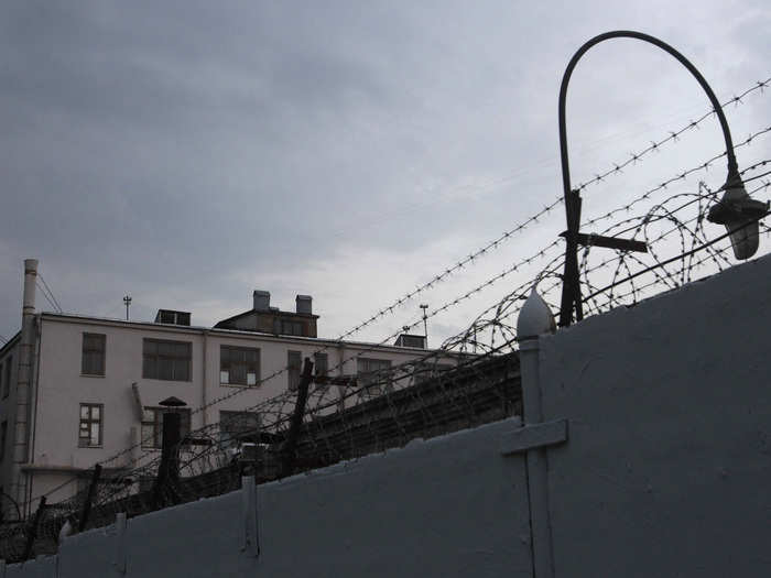 The section of the prison where foreign inmates are held is reportedly freezing and inmates don