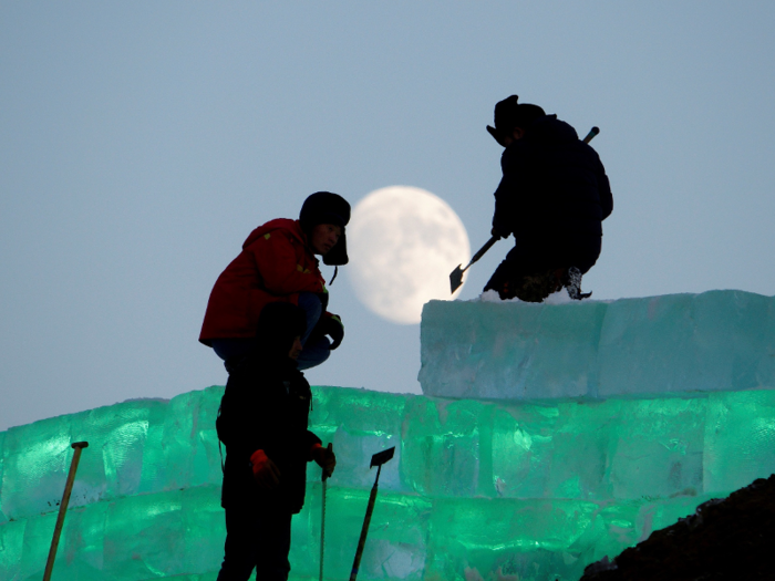 That water ice could be harvested by China with the help of taikonauts and mining robots, then split into hydrogen and oxygen — fuel and oxidizer for rockets.