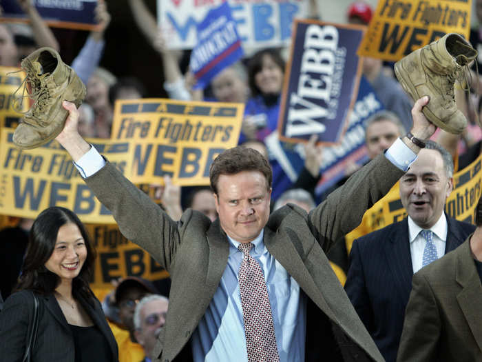 During his 2006 campaign for Senate, Webb ran on a platform to withdraw US forces from Iraq. His son was deployed in Iraq as a Marine at the time. Webb carried his son