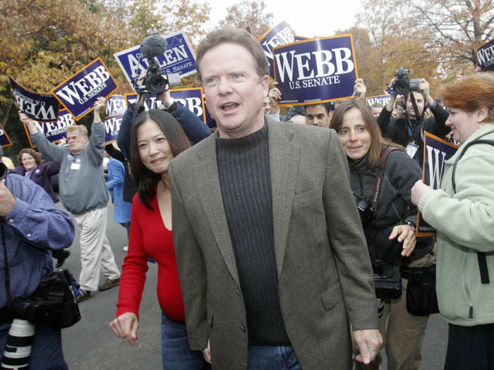 Webb eventually switched parties and in 2006 became a US Senator for Virginia as a Democrat.