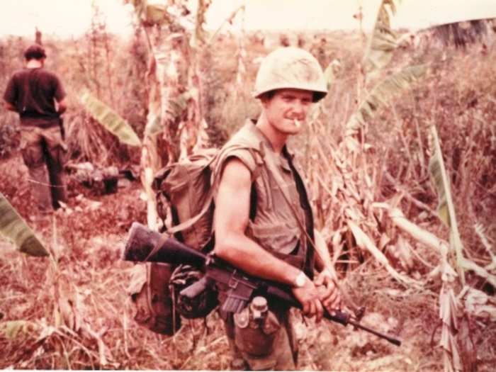 Webb served in the Vietnam War in a Marine rifle platoon and as a company commander.