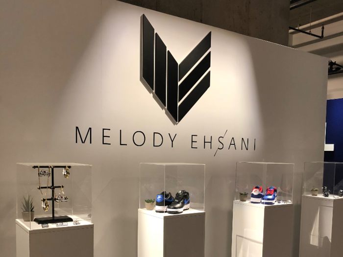 Nike released new NYXL sneakers for the pop-up and designer Melody Ehsani created custom NYXL jewelry.