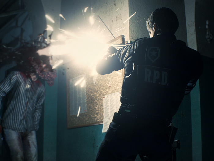 Outside of the dramatically improved visuals, "Resident Evil 2" is adopting the control system from "Resident Evil 4" — you can more freely move while fighting for your life: