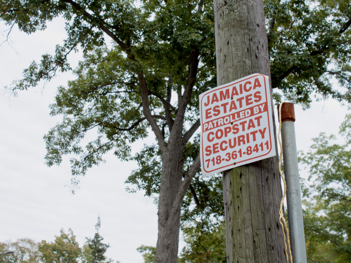 She said the community has its own civic association and its own patrol.