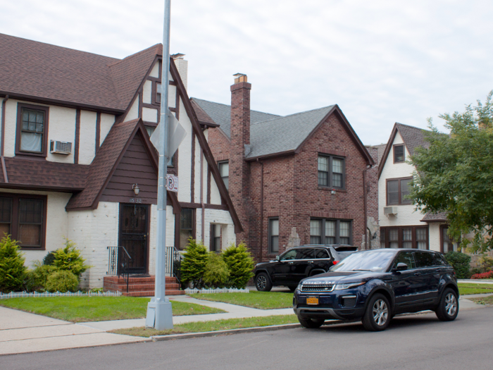 Wong told me the neighborhood is known for its Tudor-style homes, which I certainly saw many of.