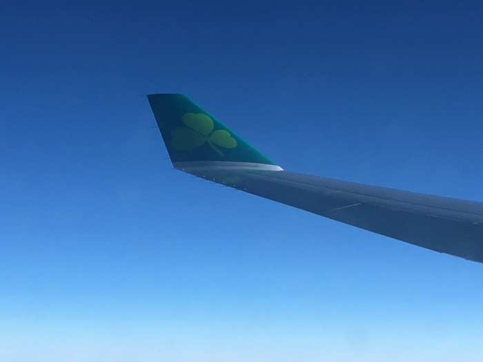 ... The spiffy clover on the winglet.