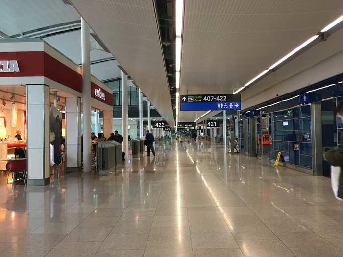 Opened in late 2010, Terminal 2 is sleek, modern, and clean. There are ample dining and shopping options to satiate most travelers.