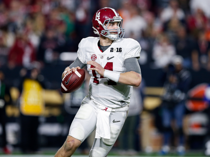 Jake Coker was quarterback for the Crimson Tide in the 2016 national championship, throwing for 335 yards and two scores to lead Alabama to victory.
