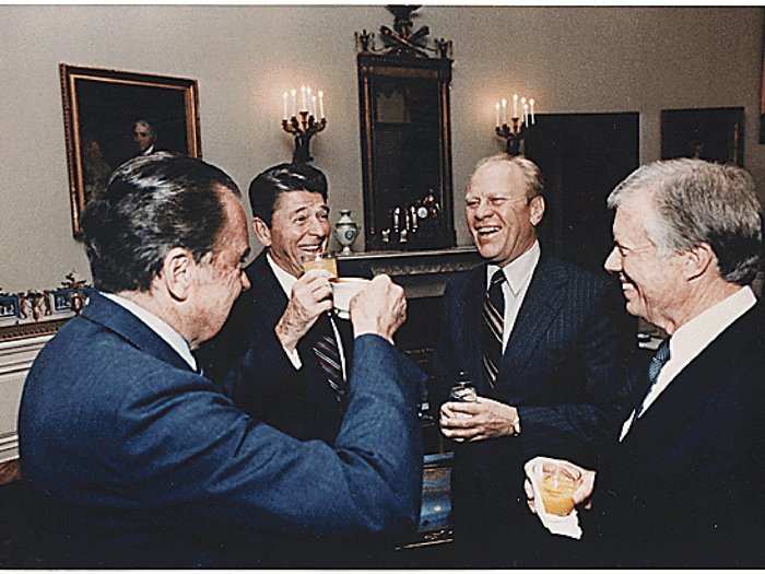 Many presidents have been openly miserable about living there. While Gerald Ford remarked it was the "best public housing" he had seen, Ronald Reagan said life in the White House like "a bird in a gilded cage."