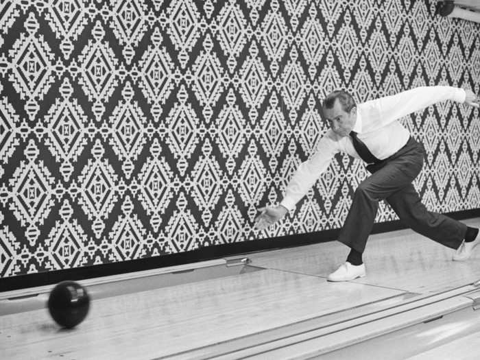 Richard Nixon had a bowling alley installed in the basement, which now also houses the Situation Room, a flower shop, carpenter’s shop, and a dentist’s office.