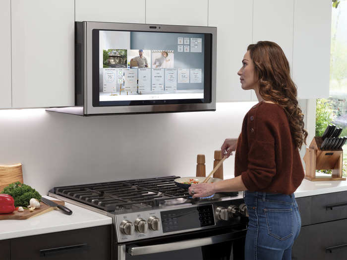 Beyond cooking, the Kitchen Hub can connect with the other smart devices in your home, so it can be used to operate lights, doorbell cameras, baby monitors, and more. The hub will also reportedly have access to streaming services like Netflix and Spotify, so it can be used for playing movies, TV and music while you cook.