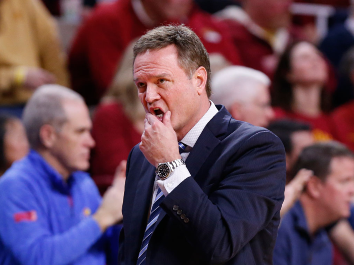 ▼ No. 7 Kansas Jayhawks — Down 2 spots in the AP Top 25 Poll