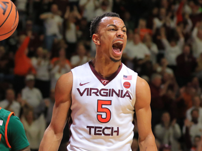 No. 9 Virginia Tech Hokies — Up 1 spot in the AP Top 25 Poll