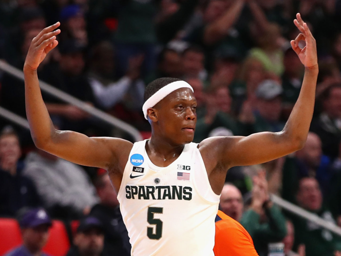 ▲ No. 6 Michigan State Spartans — Up 2 spots in the AP Top 25 Poll