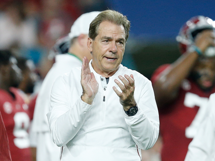 Alabama (-3.5) in the first half